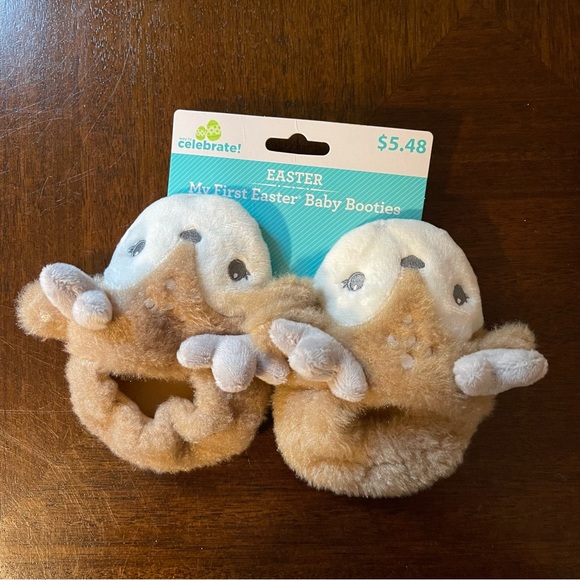 Walmart Other - Deer Baby Infant Slippers | 0-6 mo